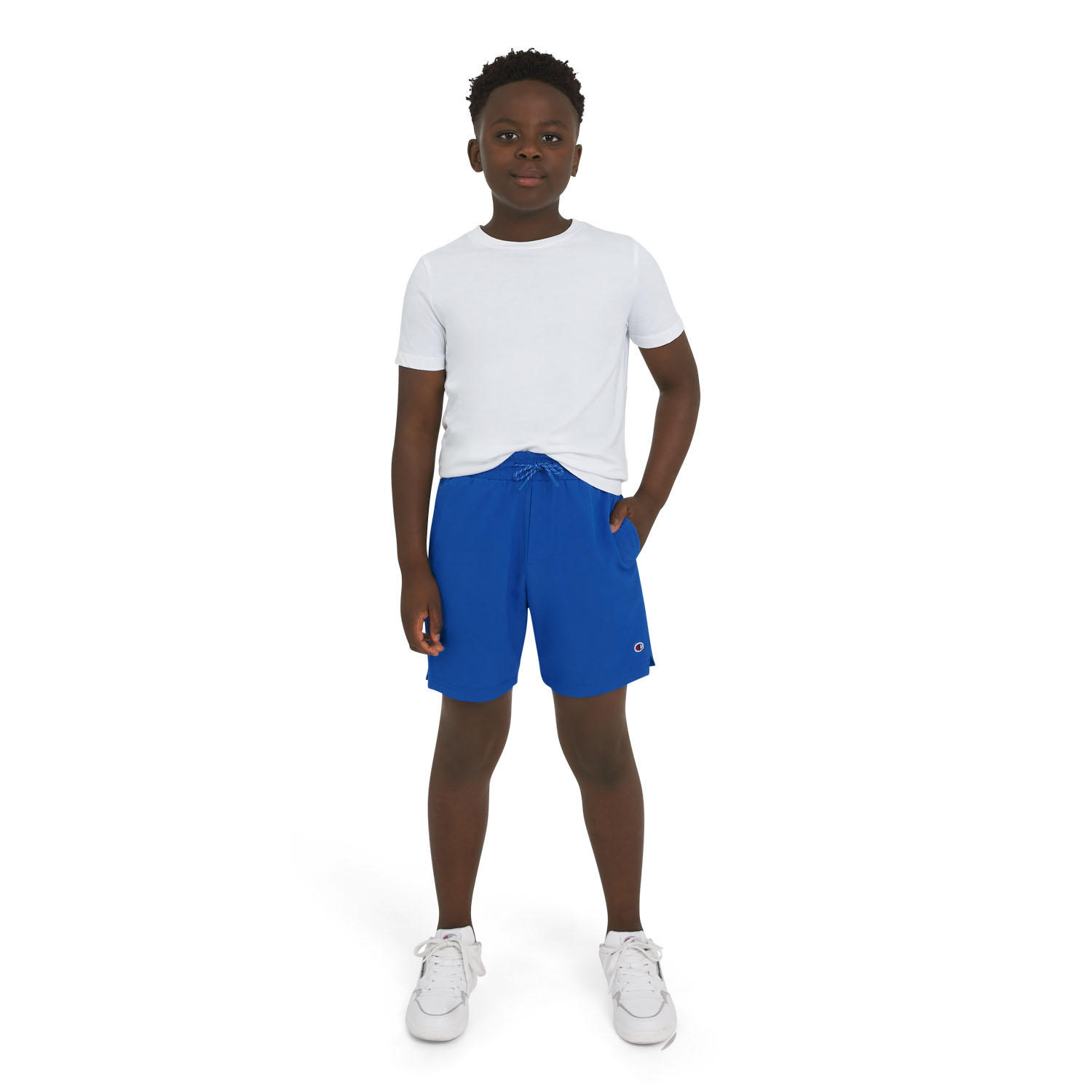 Boys Active Short Blue 5:- Blue - Online Only