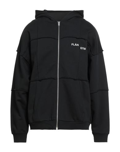 Flâneur Man Sweatshirt Black Size XL Cotton