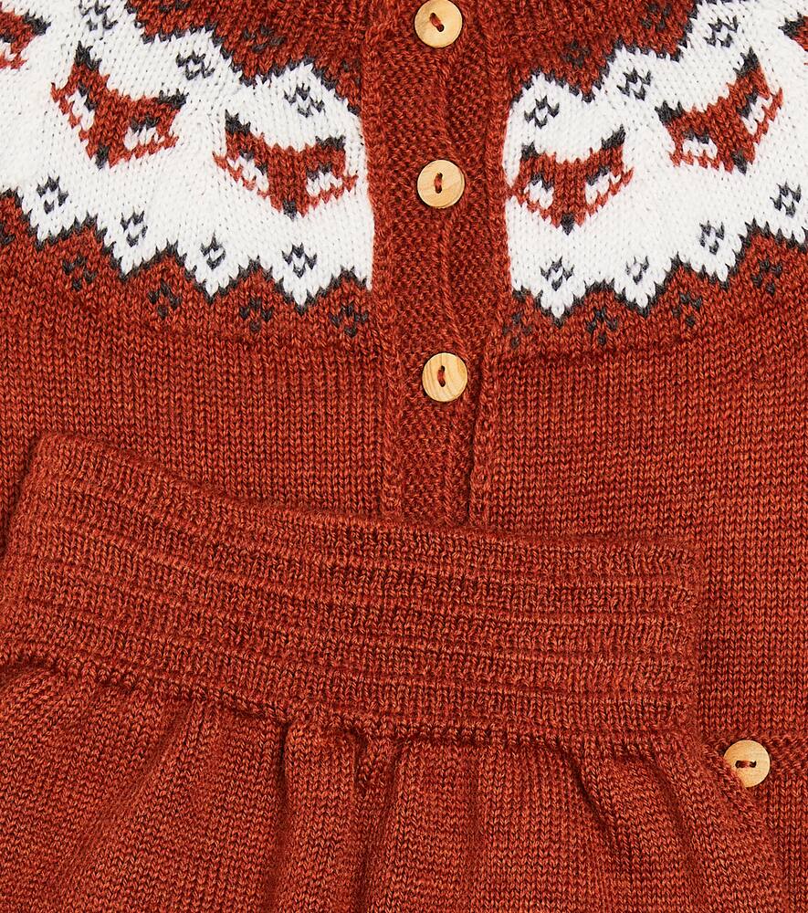 La Coqueta Baby set of wool jacket and pants