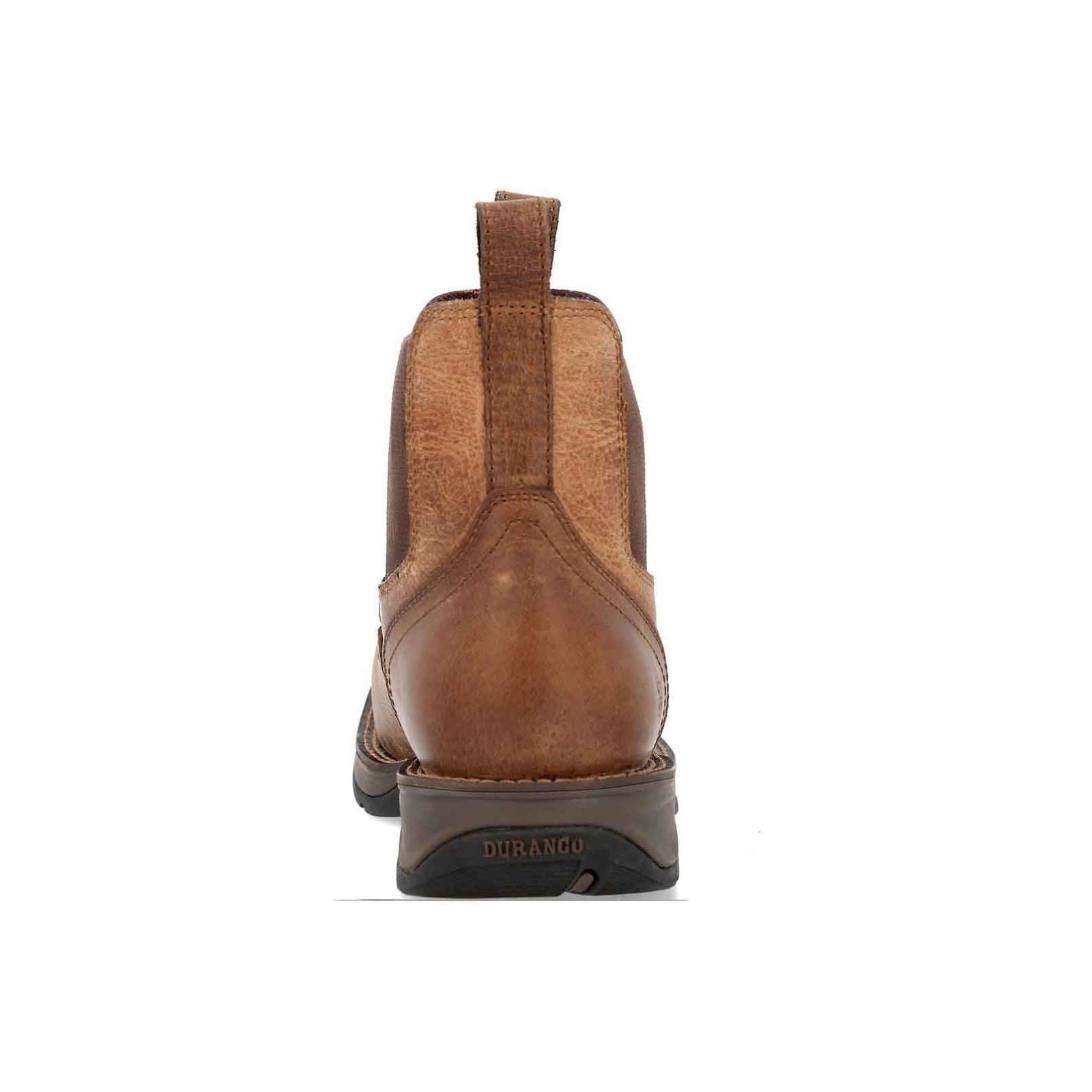 Durango Red Dirt Rebel Leather Men's Old Town Brown/Tan Ankle Boot