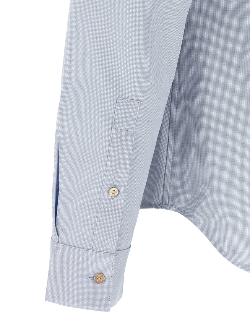 Light Blue Regular Solid Shirt