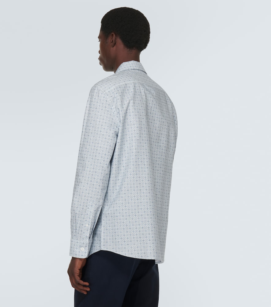 Brunello Cucinelli Printed cotton shirt