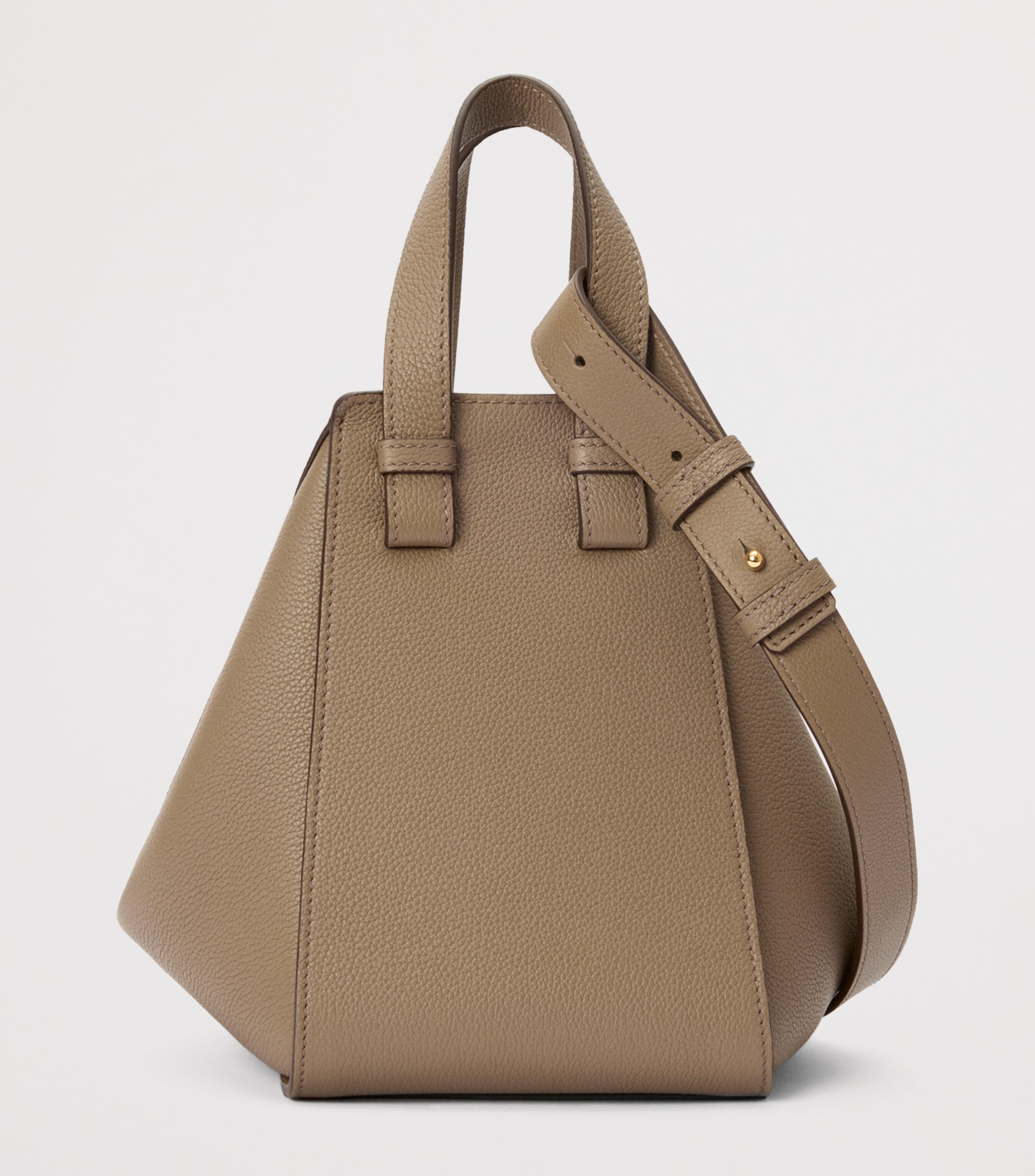 Leather Hammock Top-Handle Bag