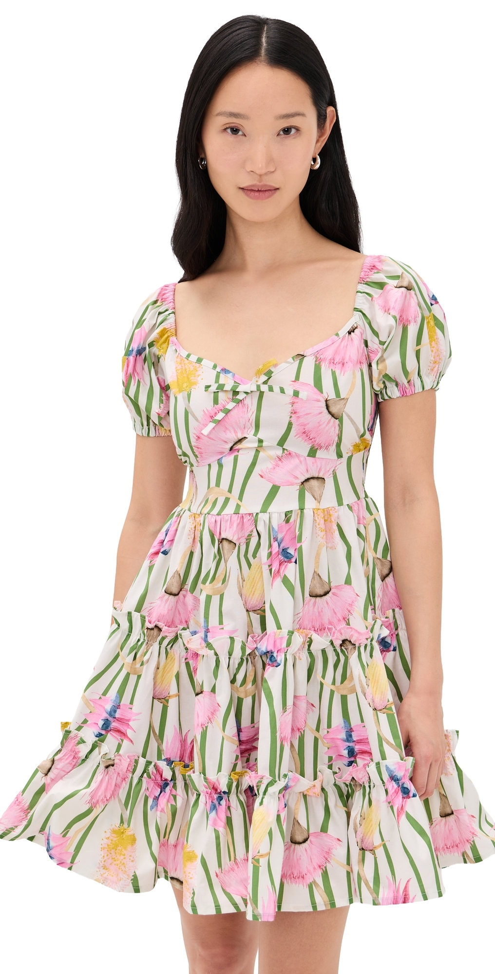 The Bloom Mini Dress Aussie desert flowers