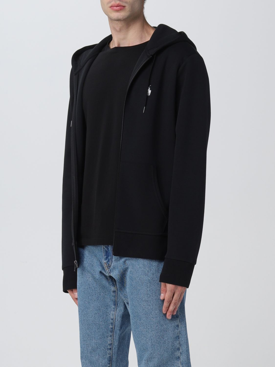 Sweatshirt Men color Black