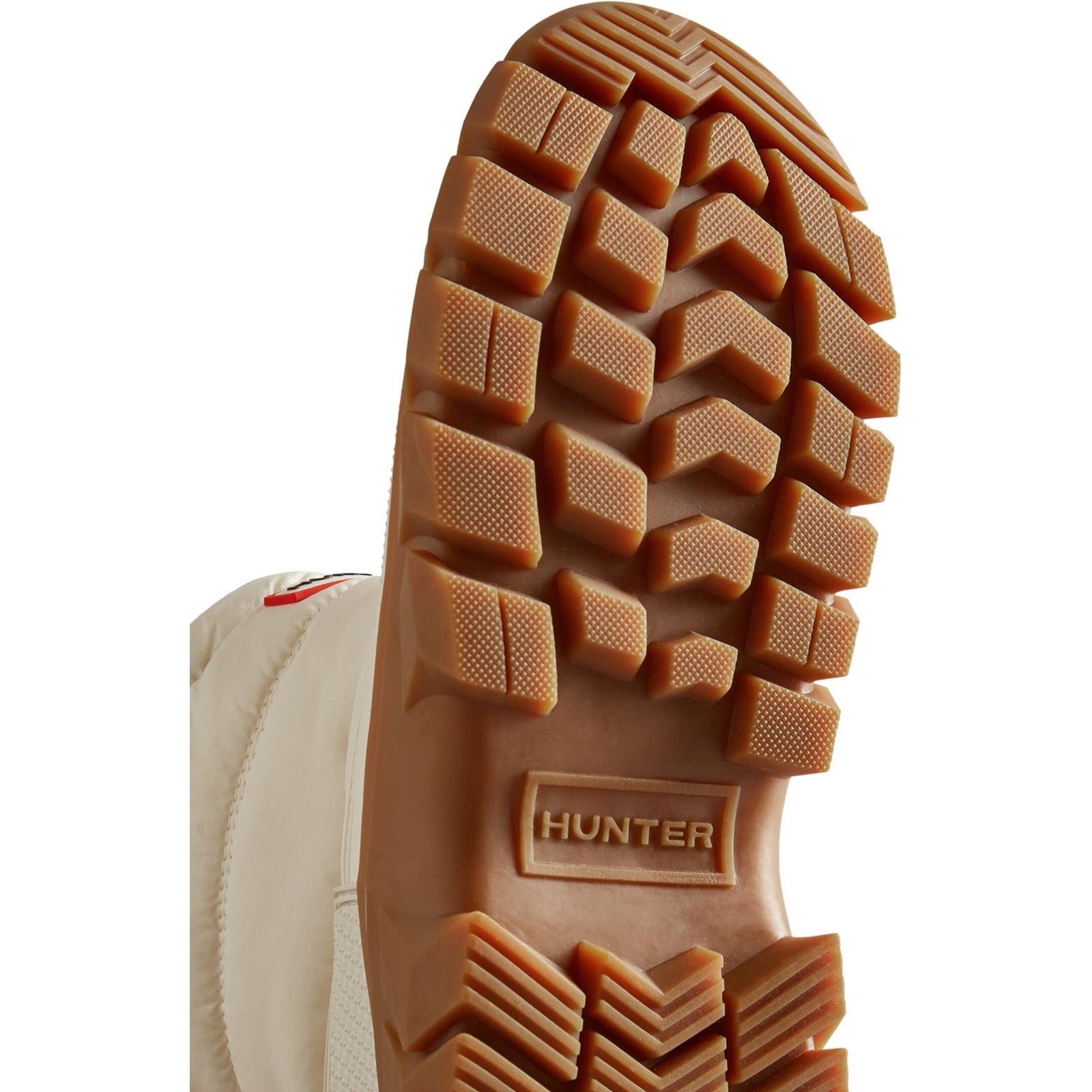 Hunter Womens Beige Wfs2108Wwu-Wwg Intrepid Short Snow Boot