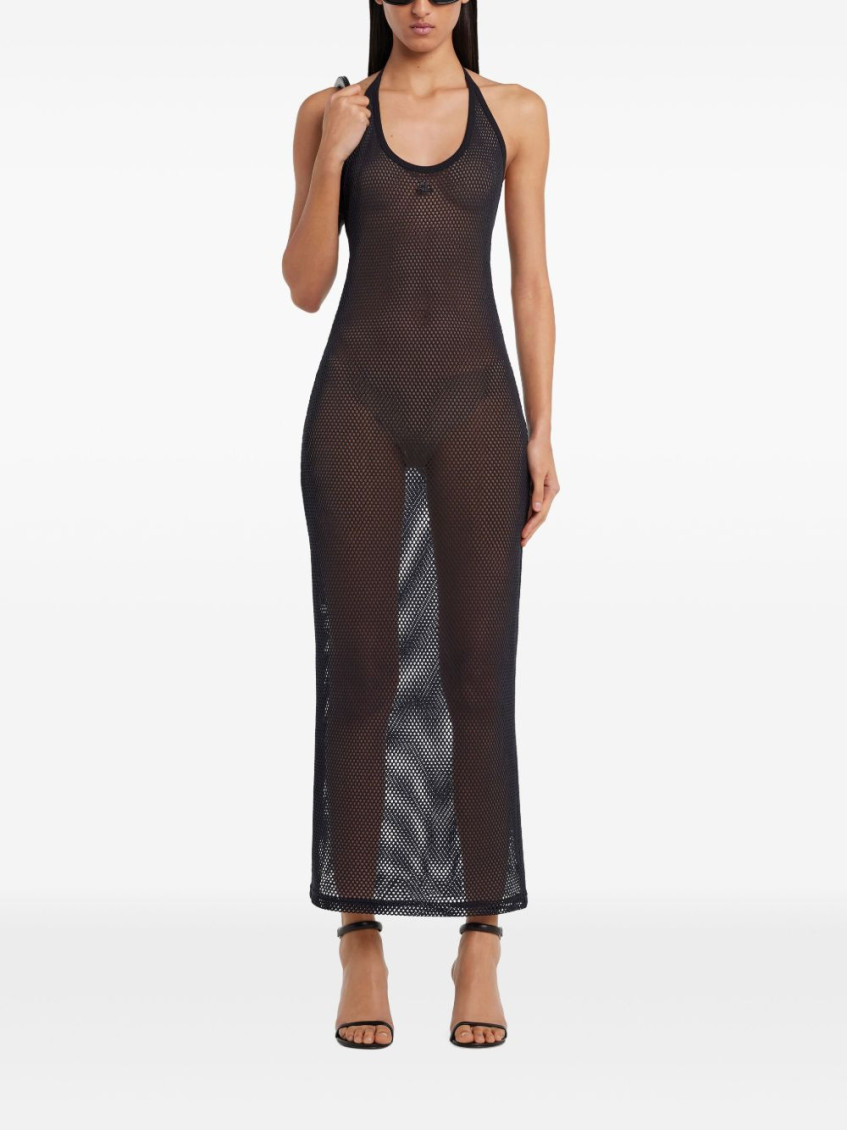 COURRÈGES- Cotton Long Tank Dress