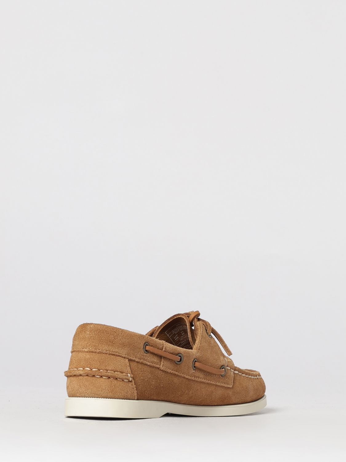 Boat-style suede loafers - Green