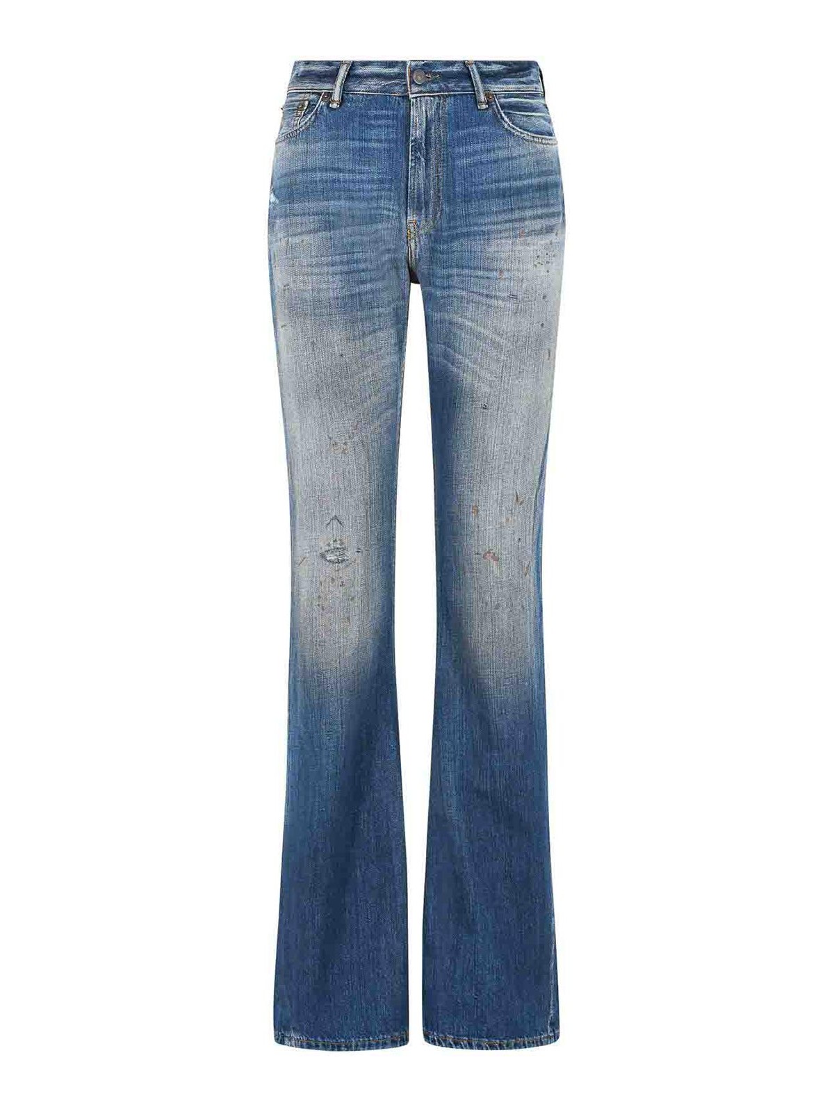 2025 Blue Cotton Jeans