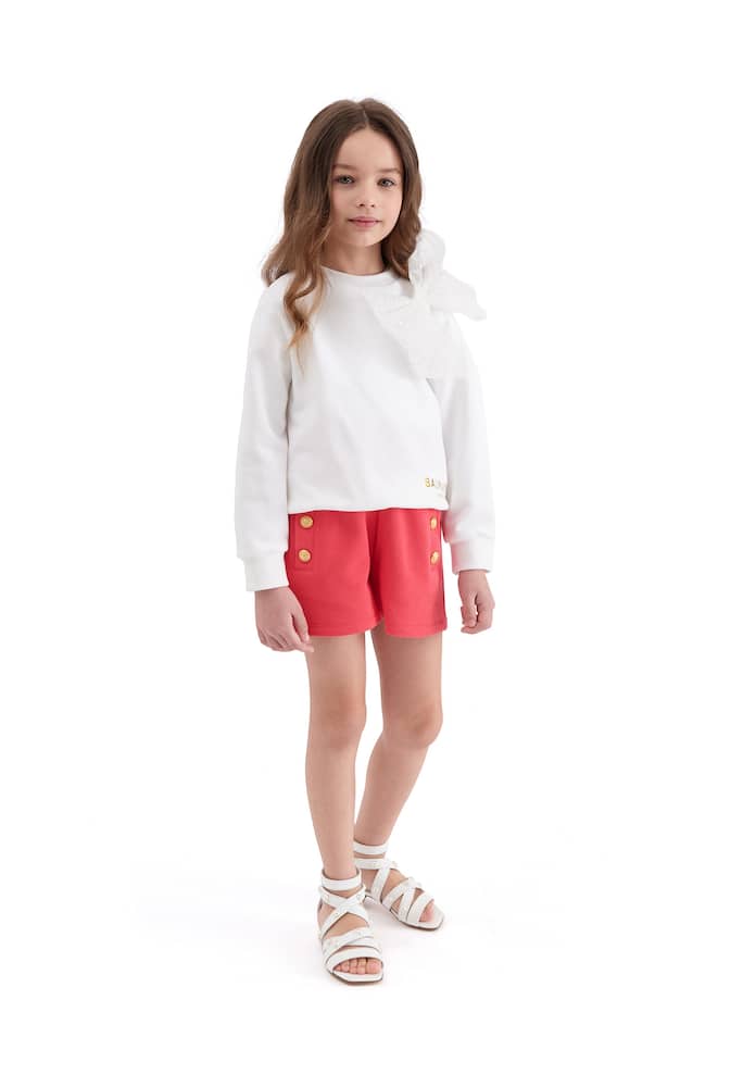 Balmain Kids Logo cotton jersey sweatshirt