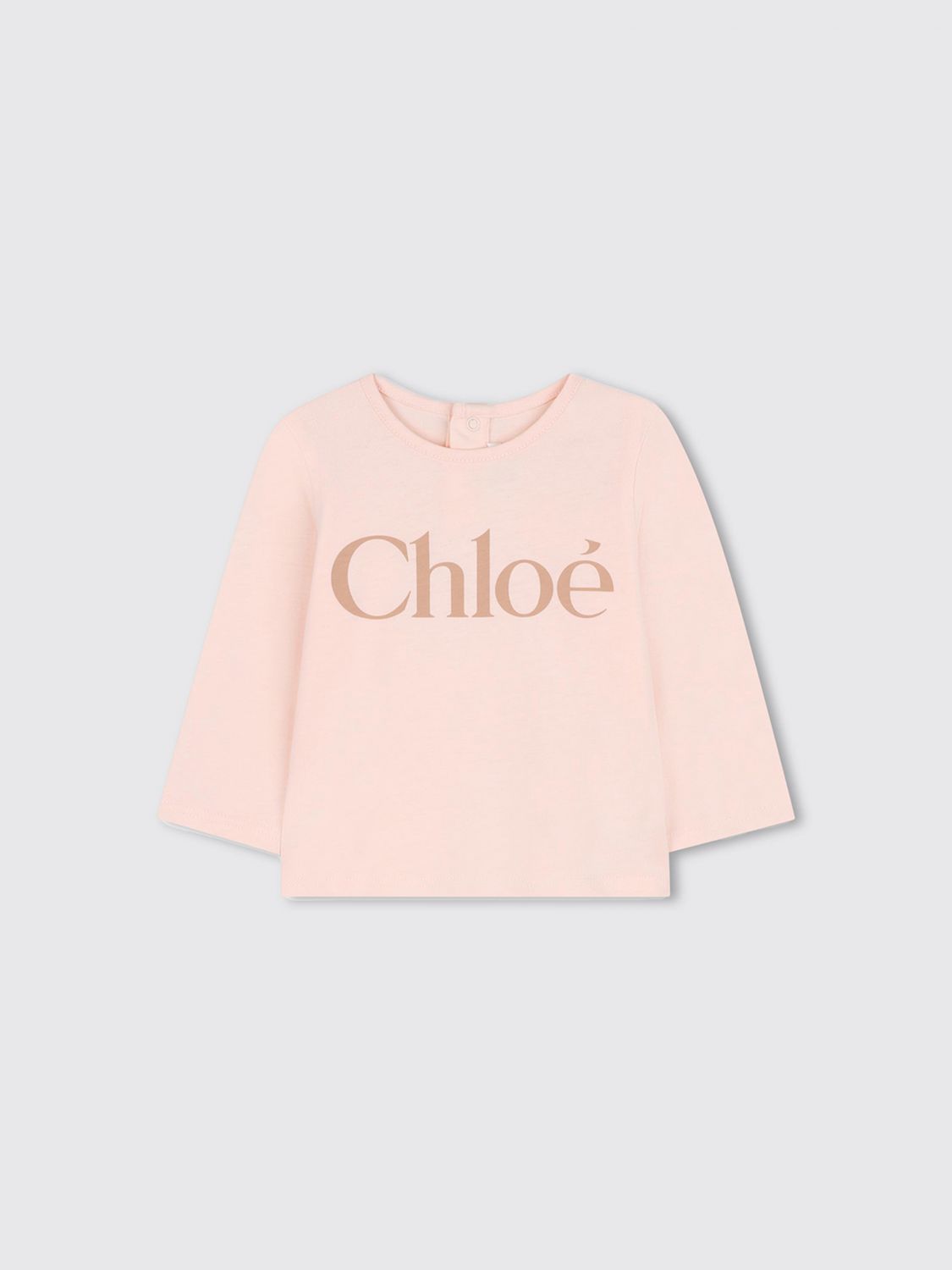 T-Shirt CHLOÉ Kids color Pink