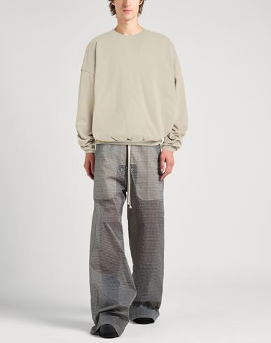 Man Sweatshirt Khaki Size L Cotton