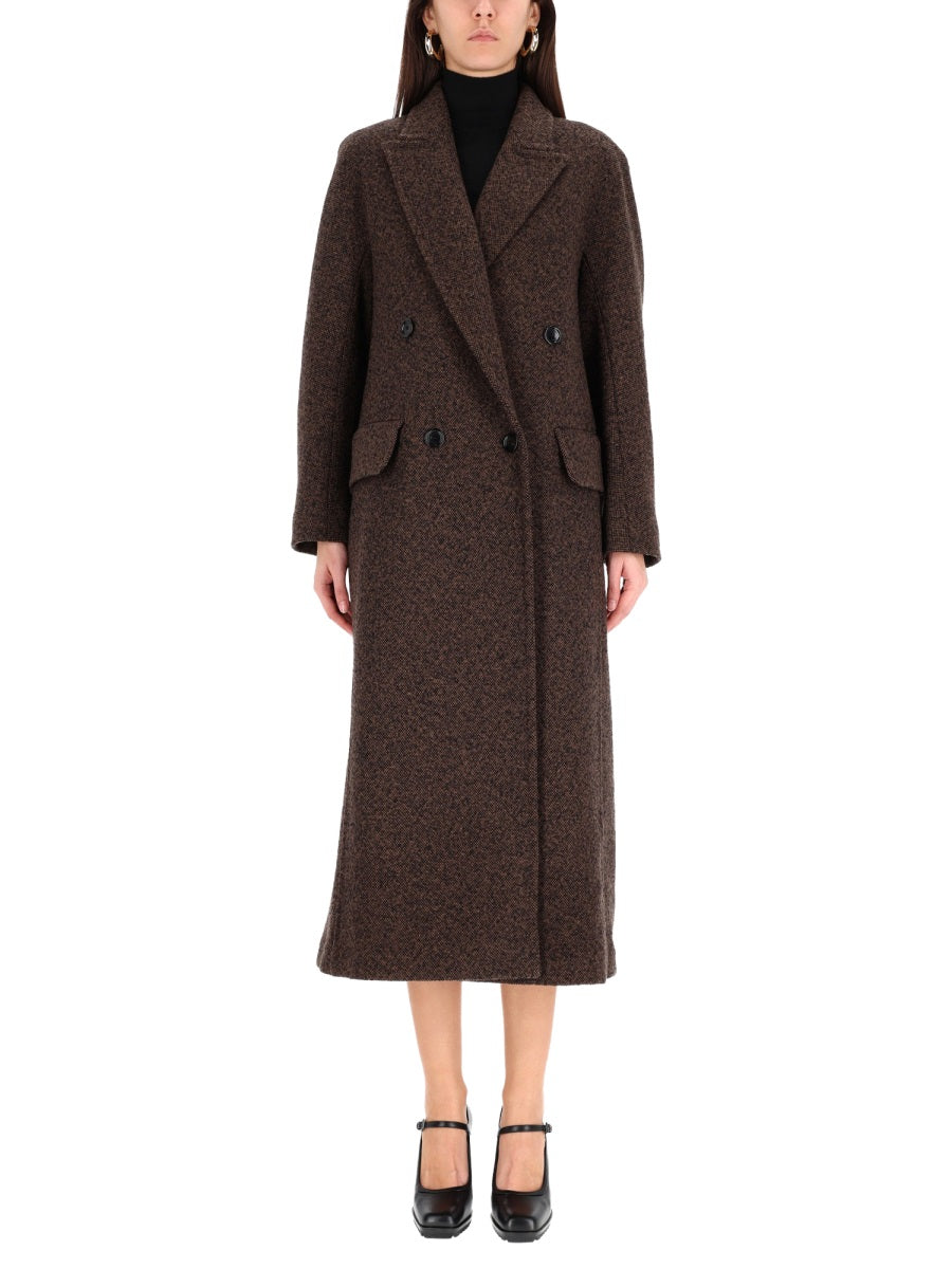 Arco Oversized Coat in Wool and Cashmere