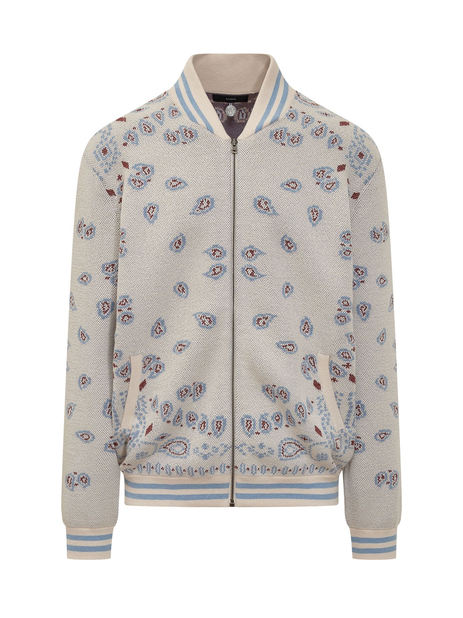Mini Bomber Piquet Bandana Jacket
