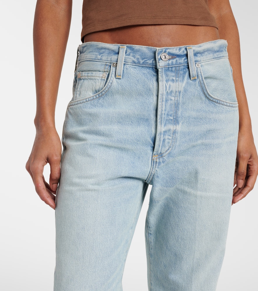 Baretta high-rise straight jeans