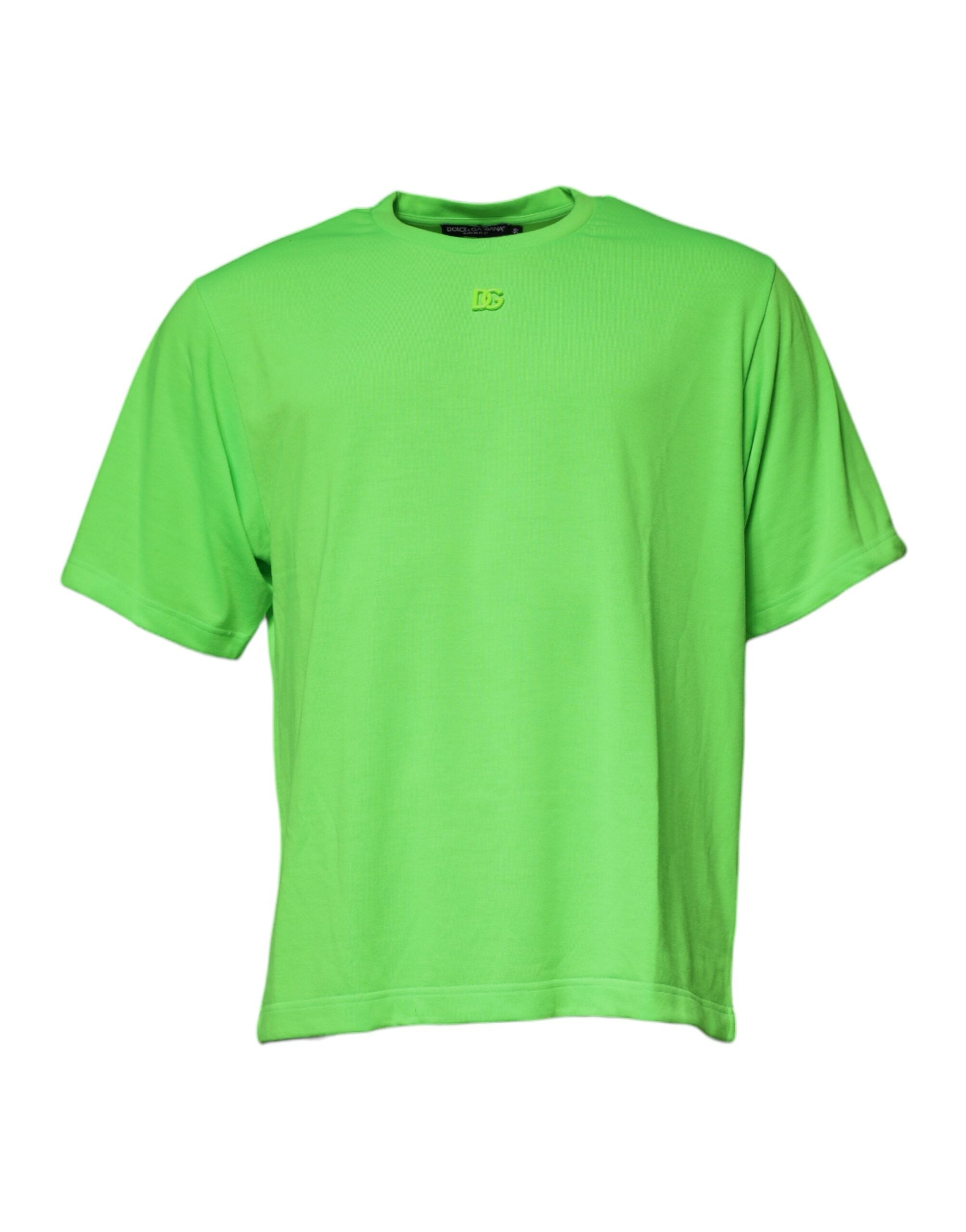 Logo-Embroidered T-Shirt — Green