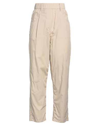 Brunello Cucinelli Woman Pants Beige Size 0 Cotton, Brass