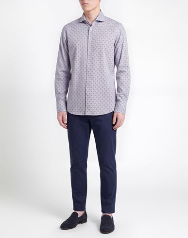 Stenströms Man Shirt Grey Size L Cotton