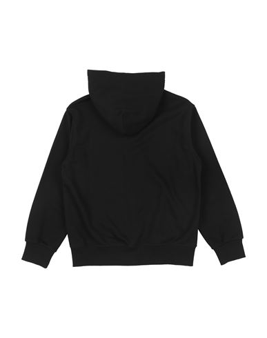 Kid Sweatshirt Black Size 16 Cotton, Polyester