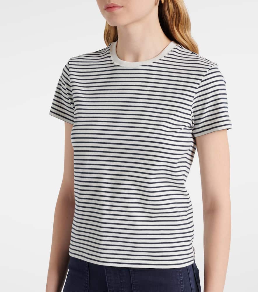 Striped cotton T-shirt