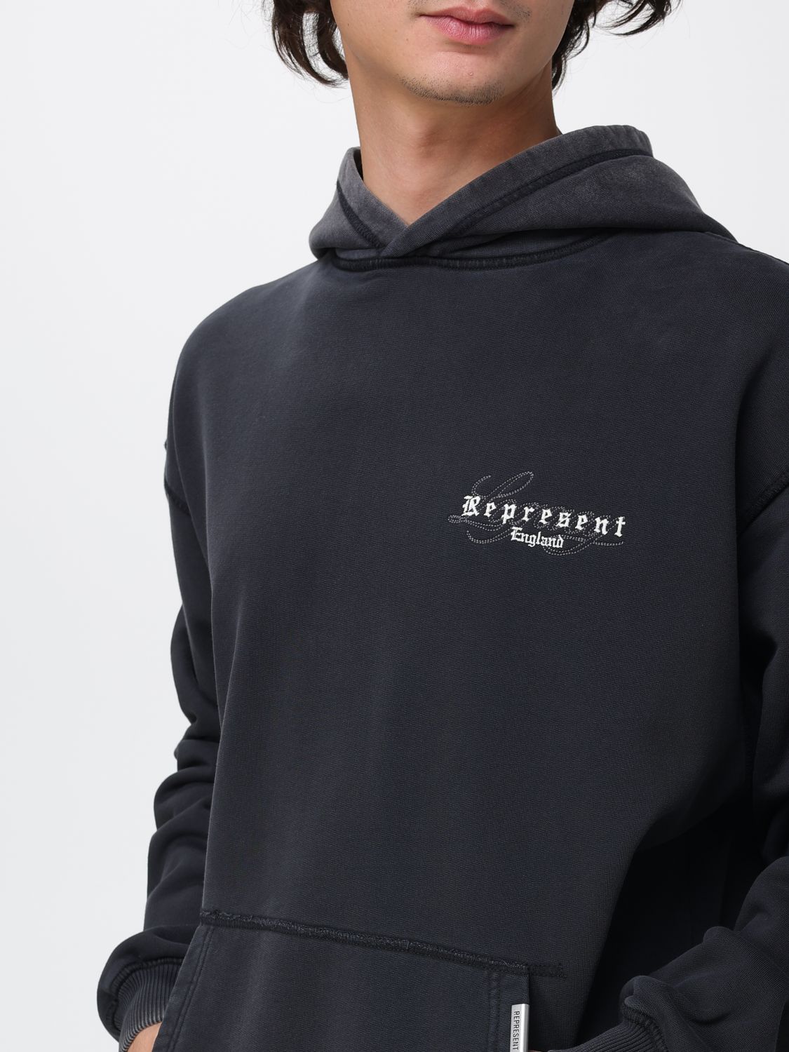 Sweatshirt Men color Black