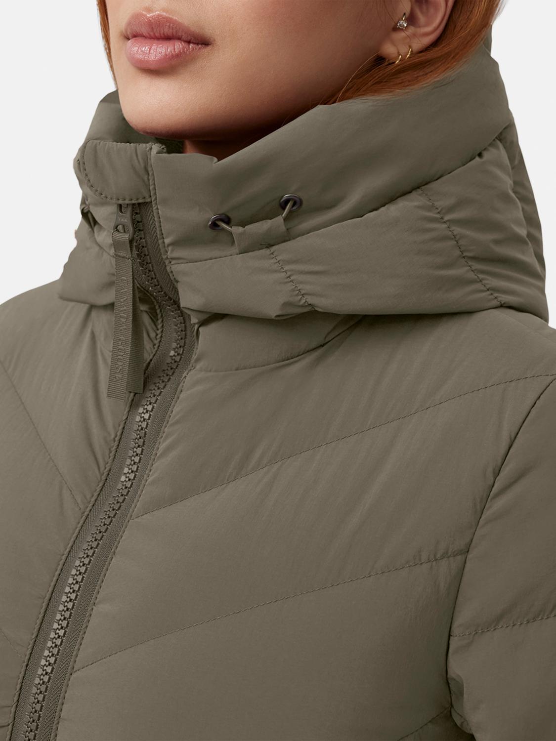 Clair hooded puffer coat - Black