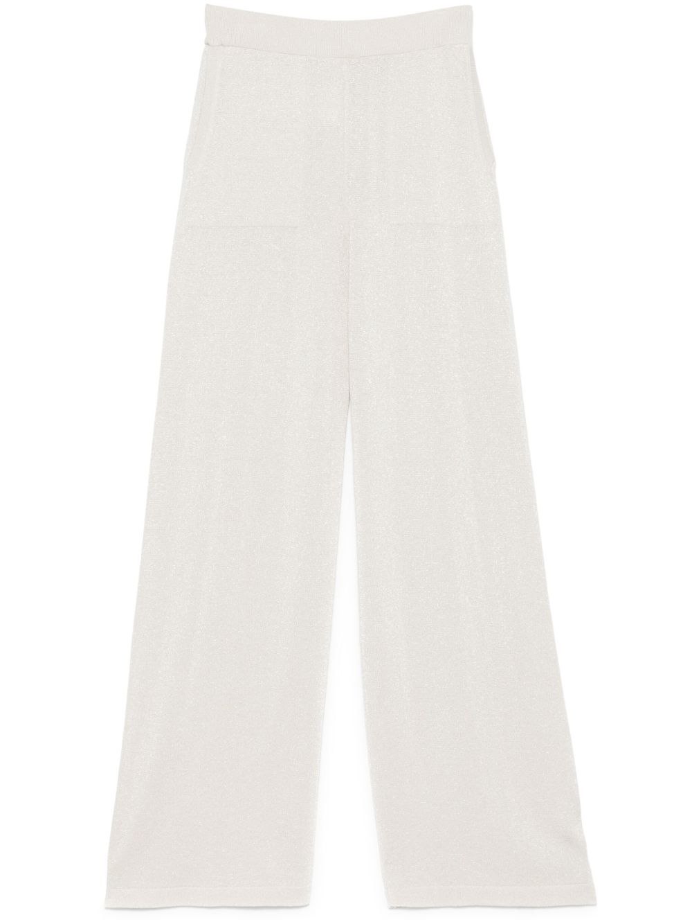Lurex trousers - Neutrals