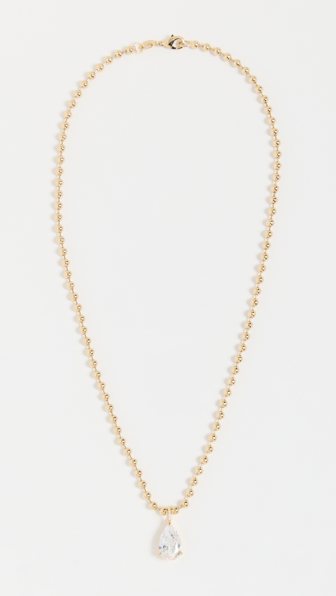 Alexa Leigh Power Necklace Yellow Gold One Size