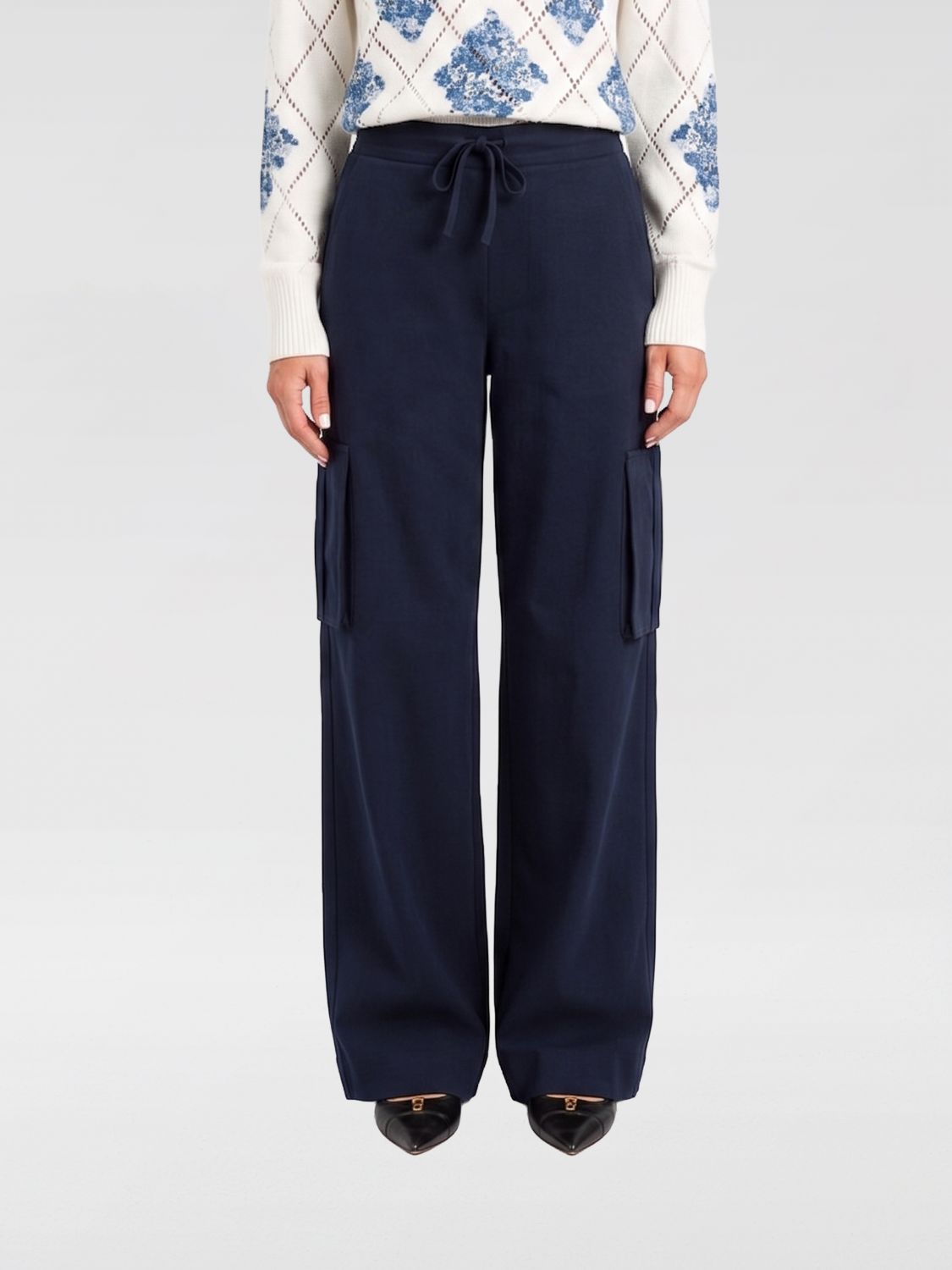 Pants Woman color Blue