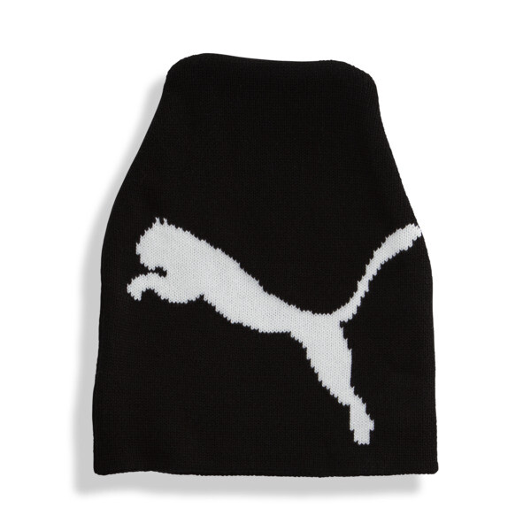 PUMA Long Knit Beanie Hat in Black