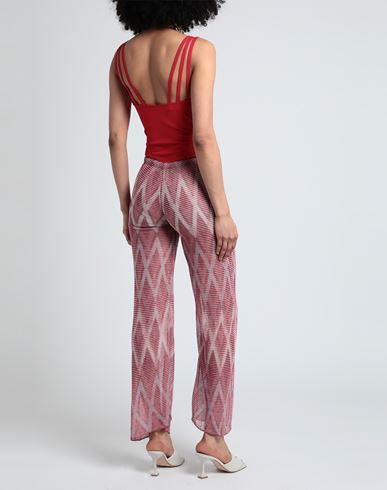 Woman Pants Garnet Size S Viscose, Polyester, Polyamide