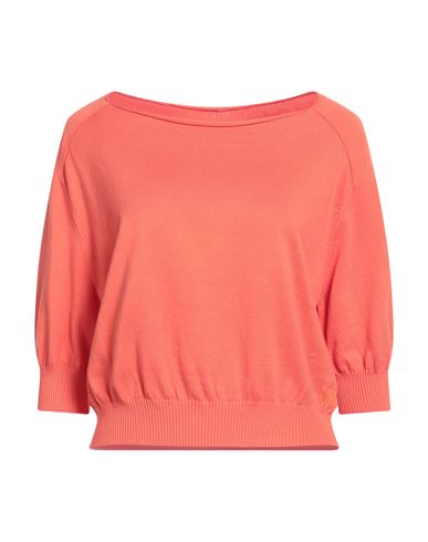 Woman Sweater Orange Size 4 Cotton, Viscose, Polyamide