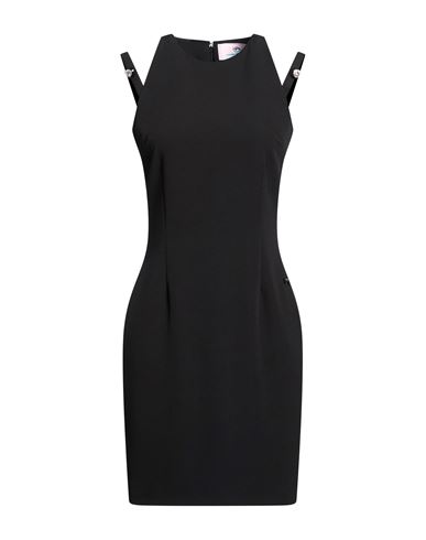 Woman Mini dress Black Size 6 Polyester, Elastane