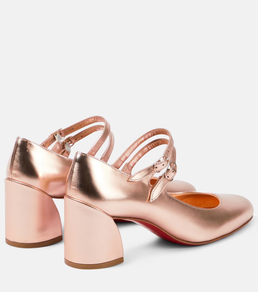 Miss Jane leather Mary Jane pumps