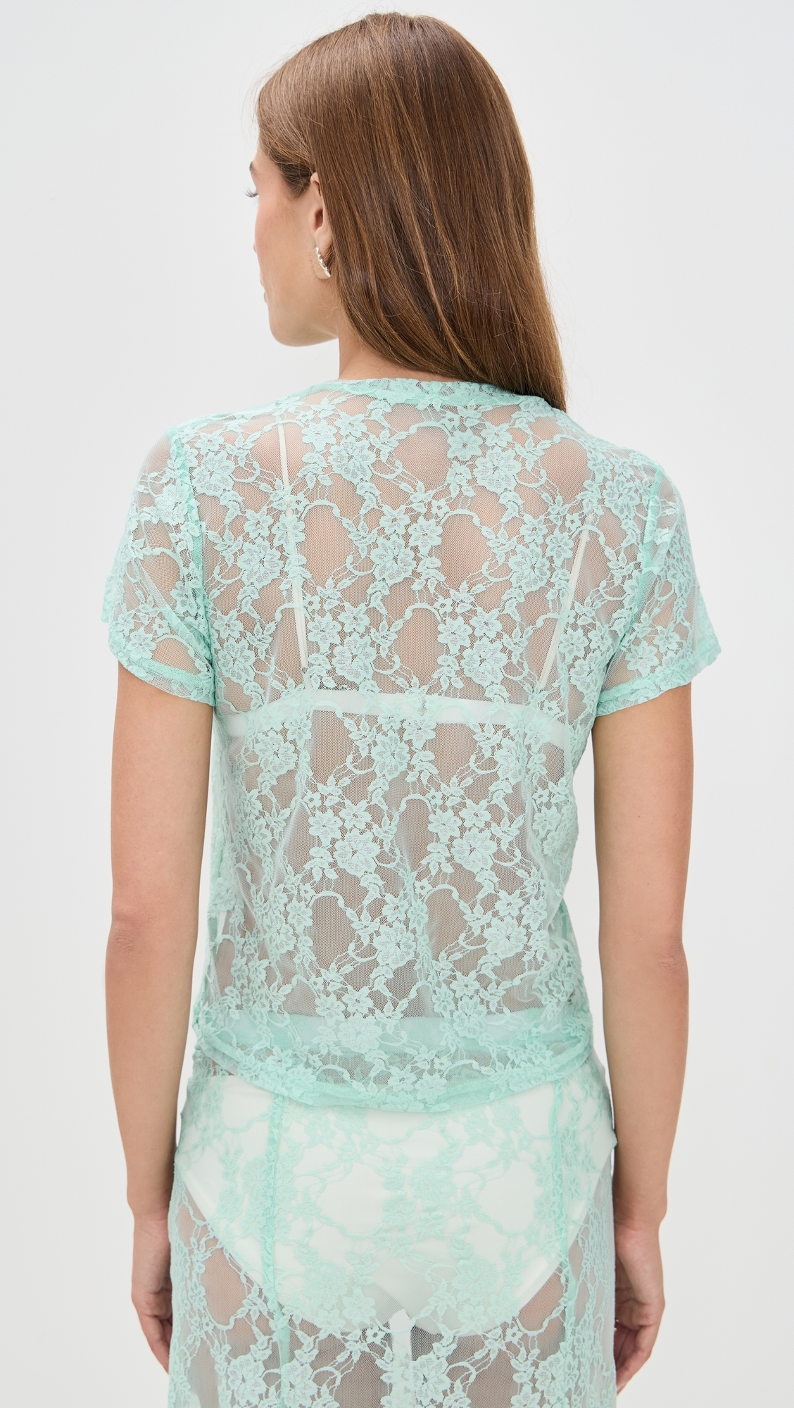Lace Tee Ivory