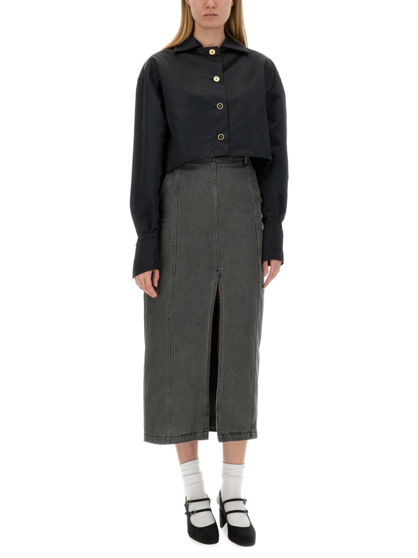 Cropped Fit Jacket