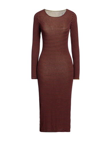 Woman Midi dress Rust