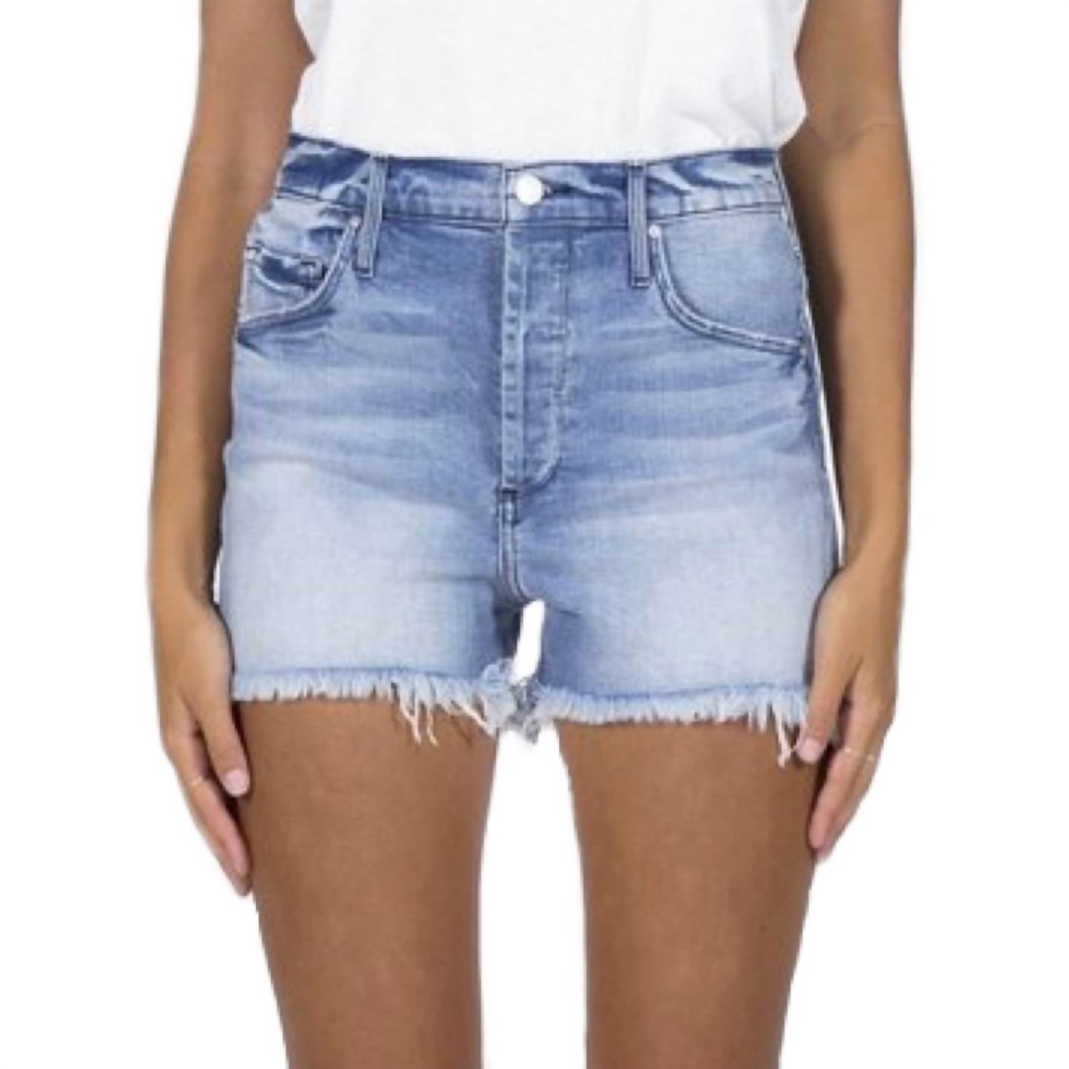 Karen Cut Off Short Denim In High On Summer