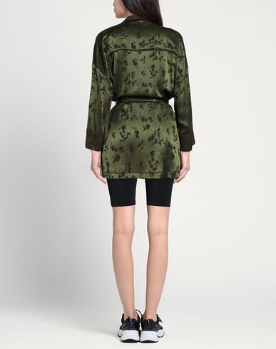Woman Jacket Military green Size 6 Viscose, Polyester