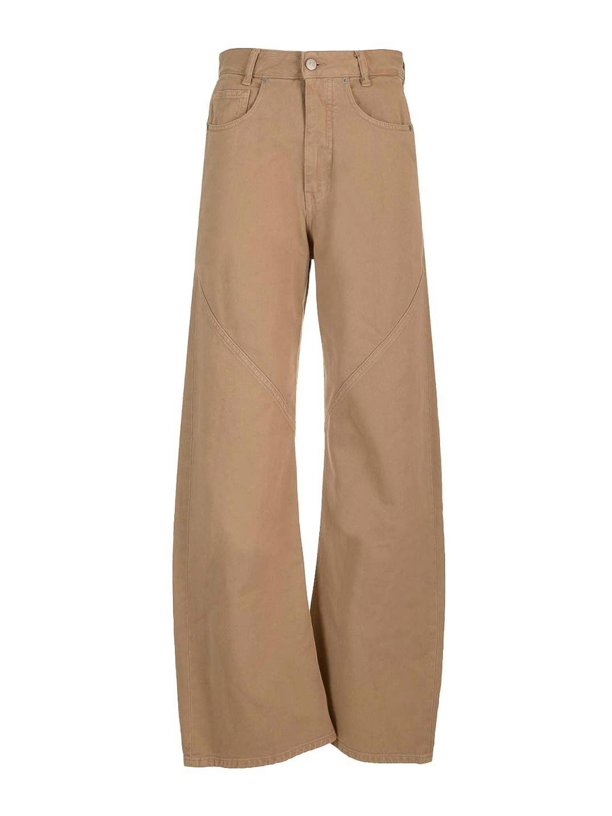 Trousers In Cotton Twill