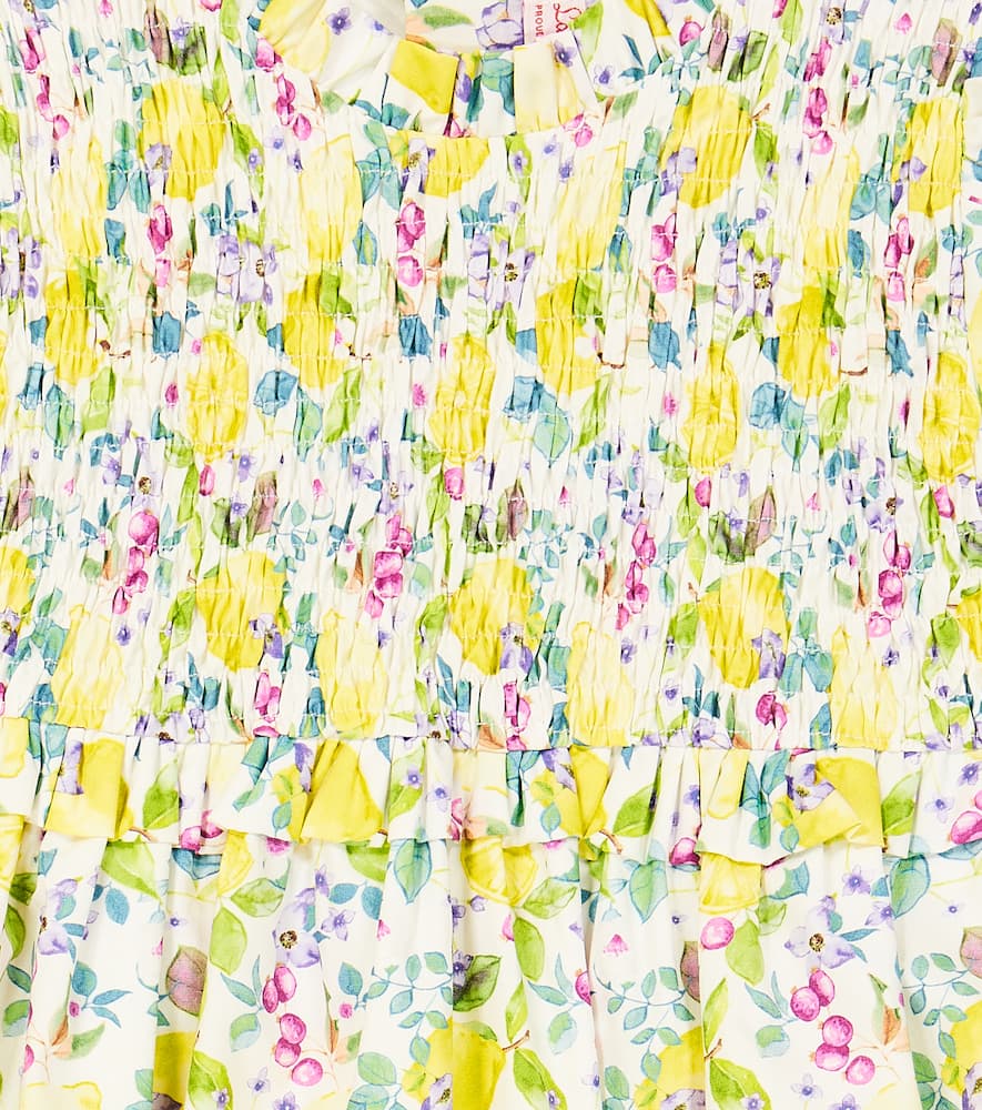 Florita printed cotton dress