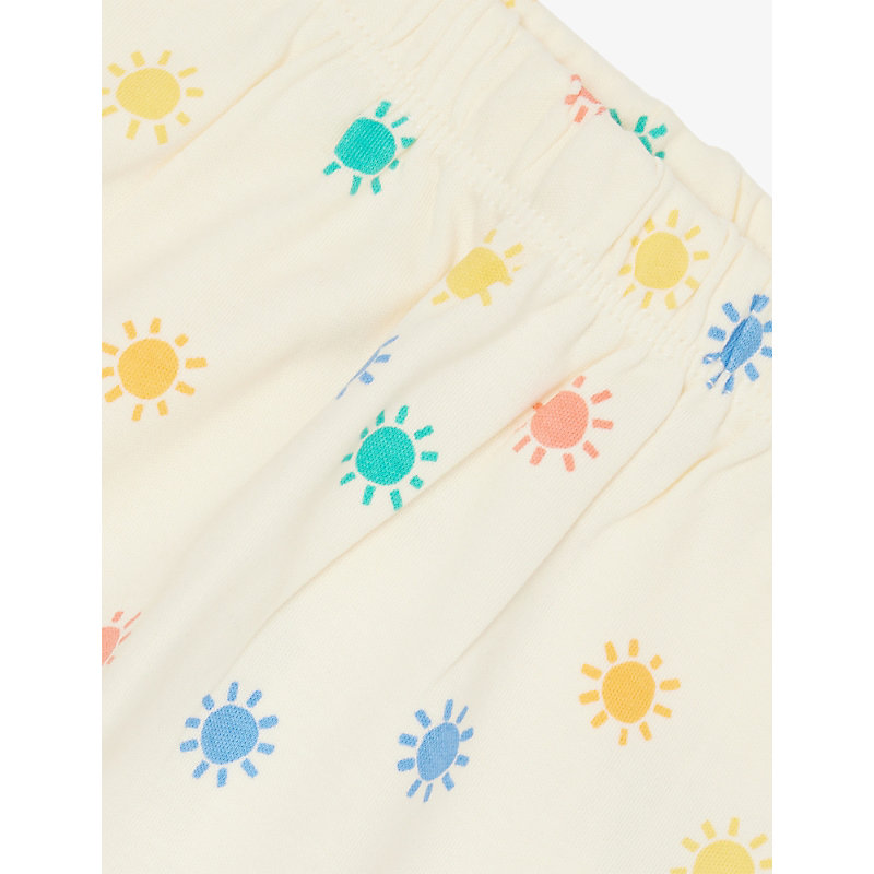 Dearly Graphic-Print Cotton Leggings