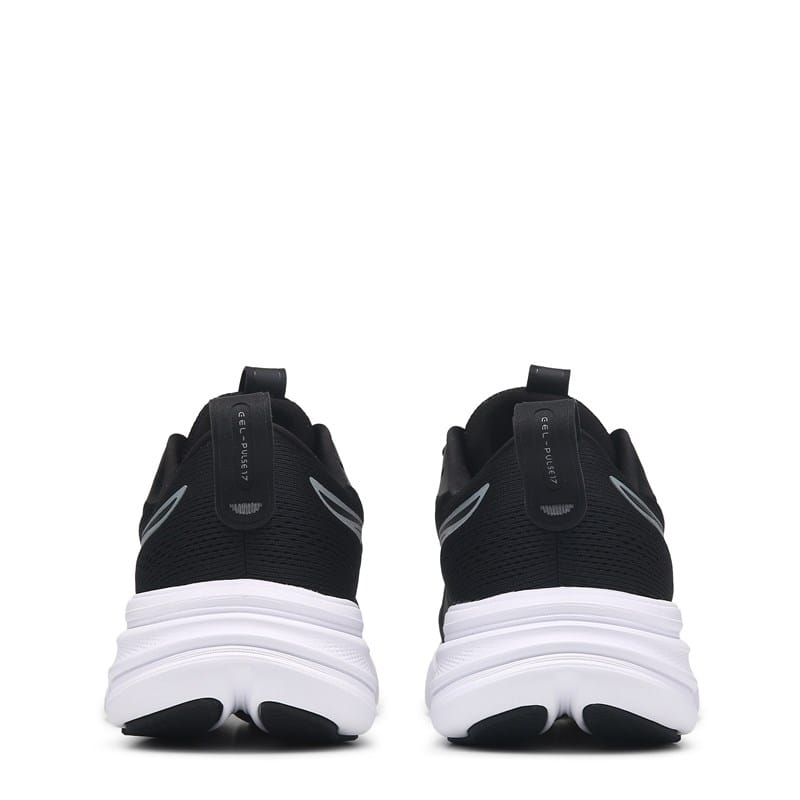Men's Gel Pulse 17 Running Shoes (Black/White)