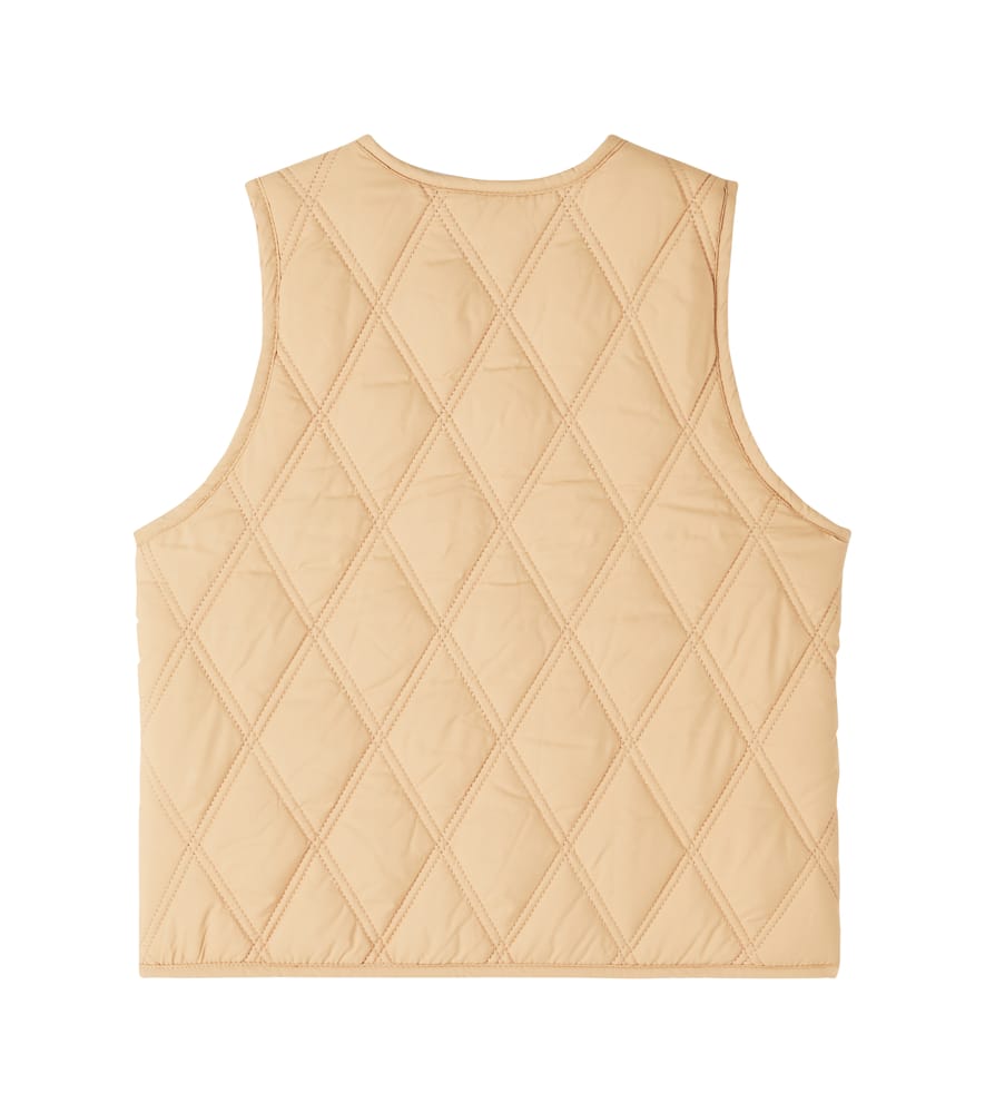 Quilted puffer vest