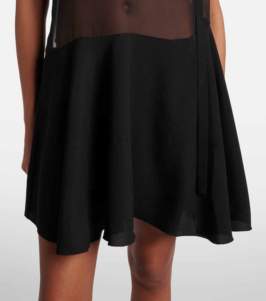 Daphne one-shoulder minidress