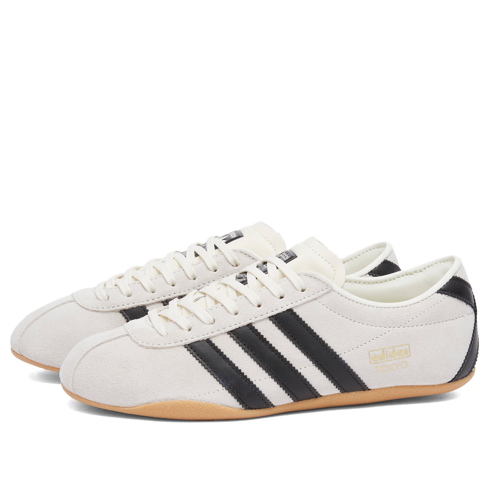 Women's Tokyo W Sneaker in Off White/Black/Gold Met.