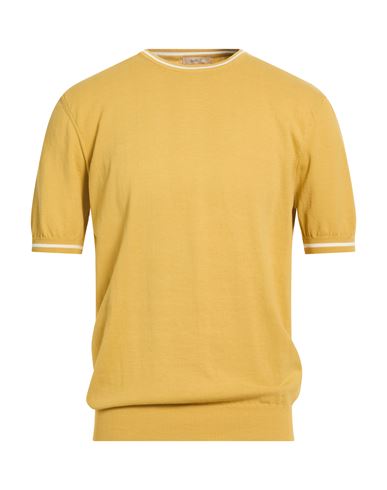 Man Sweater Marigold Size XL Cotton