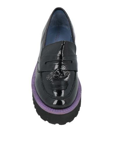 Woman Loafers Black Size 8 Leather