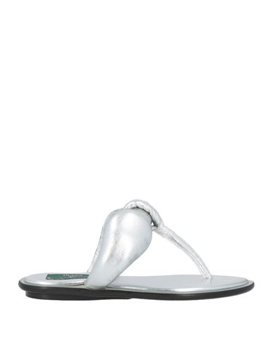 Woman Thong sandal Silver