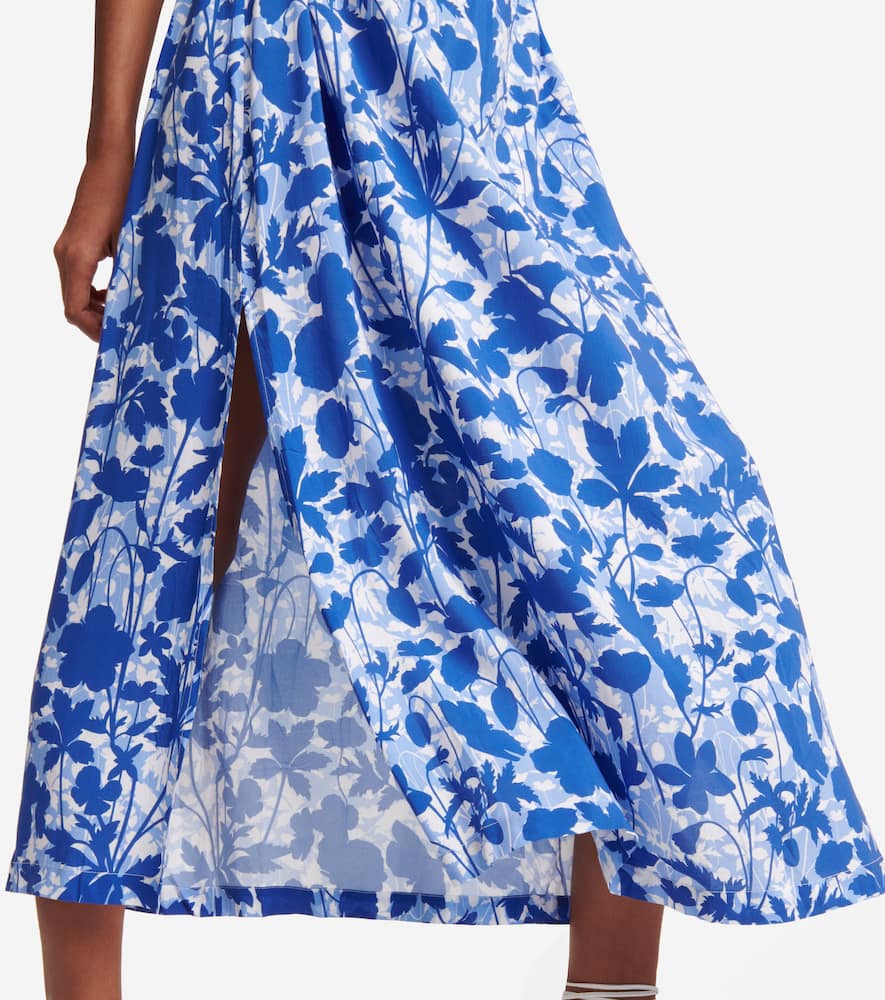 Tuscany floral midi dress